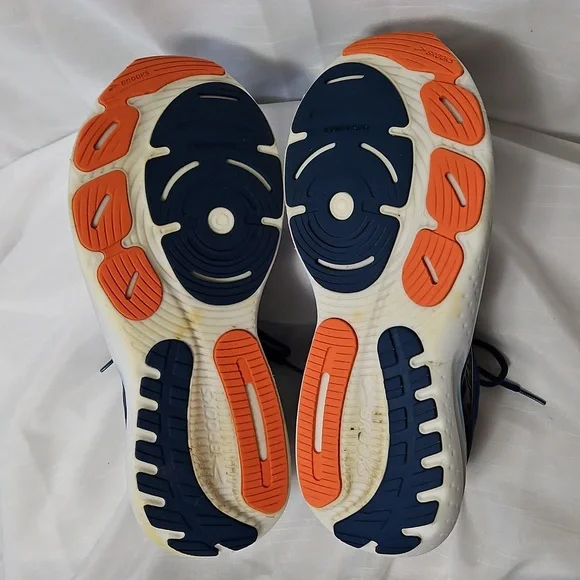 Brooks Glycerin 21 Mens Size 12 Blue Athletic Running Shoes 1104191D474 - Picture 10 of 12